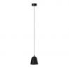 Pendul LED din metal design decorativ CAPRI A negru