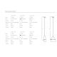 Pendule, Lustre suspendate - Pendul LED din metal design decorativ CAPRI B alb