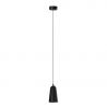 Pendul LED din metal design decorativ CAPRI B negru
