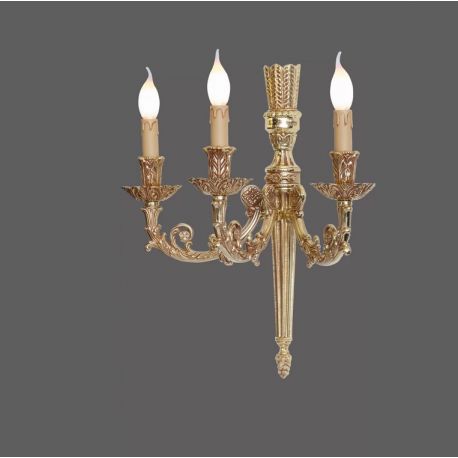 Aplice, corpuri de iluminat pentru pereti - Aplica de perete LUX realizata manual Mirella