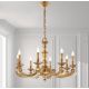 Candelabre, Lustre - Candelabru 8 brate LUX design clasic realizat manual Alberto