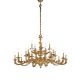 Candelabre, Lustre - Candelabru XXL 25 de brate LUX design clasic realizat manual Alberto