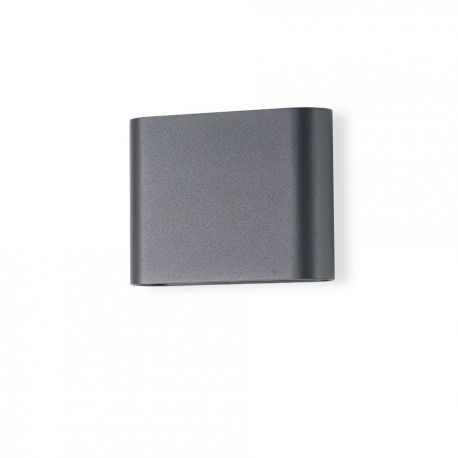 Aplice - Aplica LED ambientala de exterior IP54 SVALA CCT SWITCH gri inchis