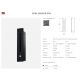 Spoturi - Spot LED incastrabil scari exterior cu senzor de miscare IP54 ERIN alb