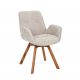 Seturi scaune, HoReCa - Set de 2 scaune pivotante Baltic stejar/ bej