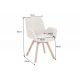 Seturi scaune, HoReCa - Set de 2 scaune pivotante Baltic stejar/ bej