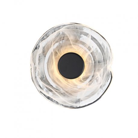 Aplice, corpuri de iluminat pentru pereti - Aplica LED design modern decorativ NESTOR TOP 30 bk