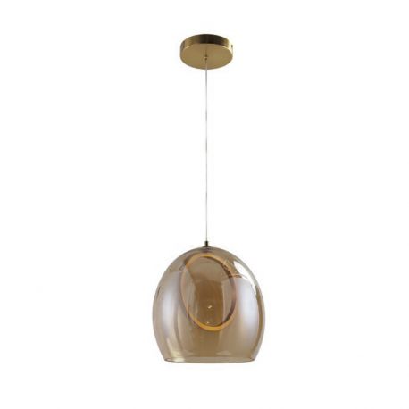 Pendule, Lustre suspendate - Pendul LED design modern decorativ NICOLE amber