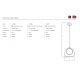 Pendule, Lustre suspendate - Pendul LED design modern decorativ NICOLE clar