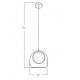 Pendule, Lustre suspendate - Pendul LED design modern decorativ NICOLE clar
