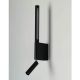 Aplice, corpuri de iluminat pentru pereti - Aplica LED reglabila design minimalist OLIMPIA negru
