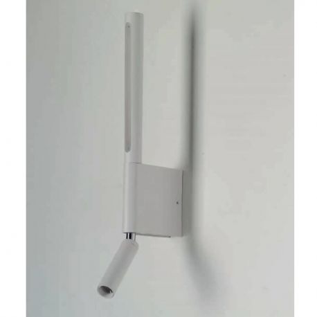 Aplice, corpuri de iluminat pentru pereti - Aplica LED reglabila design minimalist OLIMPIA alba