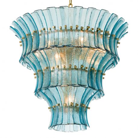 Candelabre, Lustre - Candelabru LUX design deosebit Toscano albastru