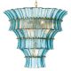Candelabre, Lustre - Candelabru LUX design deosebit Toscano albastru