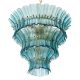Candelabre, Lustre - Candelabru LUX design deosebit Toscano albastru