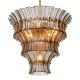 Candelabre, Lustre - Candelabru LUX design deosebit Toscano fumuriu