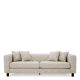 Canapele - Canapea design LUX Avellino, Splendor light grey