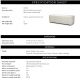 Banchete-Tabureti - Bancheta design LUX Avellino, Reve cream