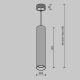 Pendule, Lustre suspendate - Pendul stil modern minimalist Artisan alb