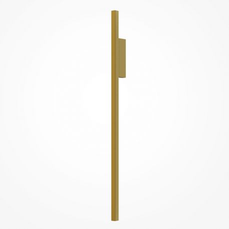Aplice, corpuri de iluminat pentru pereti - Aplica LED liniara stil minimalist Model alama