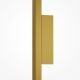 Aplice, corpuri de iluminat pentru pereti - Aplica LED liniara stil minimalist Model alama
