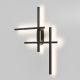 Aplice, corpuri de iluminat pentru pereti - Aplica LED stil minimalist Model negru
