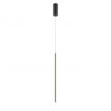 Pendul LED liniar stil minimalist Halo negru