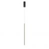 Pendul LED liniar stil minimalist Halo negru