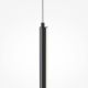 Pendule, Lustre suspendate - Pendul LED liniar stil minimalist Halo negru