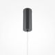 Pendule, Lustre suspendate - Pendul LED liniar stil minimalist Halo negru