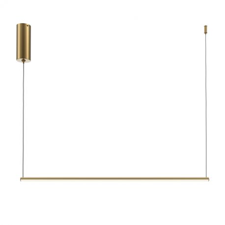 Pendule, Lustre suspendate - Lustra LED suspendata liniara stil minimalist Halo 80cm alama