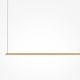 Pendule, Lustre suspendate - Lustra LED suspendata liniara stil minimalist Halo 80cm alama