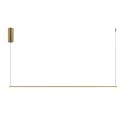 Lustra LED suspendata liniara stil minimalist Halo 120cm alama