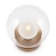 Aplice, corpuri de iluminat pentru pereti - Aplica de perete design modern minimalist Basic aurie