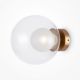 Aplice, corpuri de iluminat pentru pereti - Aplica de perete design modern minimalist Basic aurie