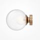 Aplice, corpuri de iluminat pentru pereti - Aplica de perete design modern minimalist Basic aurie