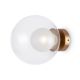 Aplice, corpuri de iluminat pentru pereti - Aplica de perete design modern minimalist Basic aurie