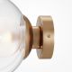 Aplice, corpuri de iluminat pentru pereti - Aplica de perete design modern minimalist Basic aurie