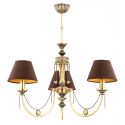 Candelabru 3 brate design clasic realizat manual Dorato