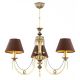 Candelabre, Lustre - Candelabru 3 brate design clasic realizat manual Dorato