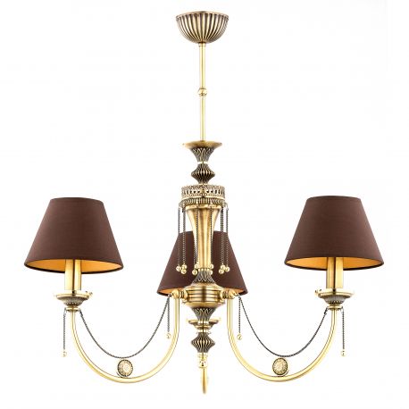 Candelabre, Lustre - Candelabru 3 brate design clasic realizat manual Dorato