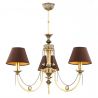 Candelabru 3 brate design clasic realizat manual Dorato