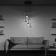 Pendule, Lustre suspendate - Lustra suspendata design modern minimalist Basic 5L aurie