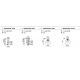 Pendule, Lustre suspendate - Lustra suspendata design modern minimalist Basic 5L aurie