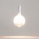 Pendule, Lustre suspendate - Lustra/Pendul LED design decorativ Nebula 25cm alb