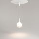 Pendule, Lustre suspendate - Lustra/Pendul LED design decorativ Nebula 25cm alb