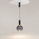 Pendule, Lustre suspendate - Lustra/Pendul LED design decorativ Nebula 25cm negru
