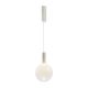 Pendule, Lustre suspendate - Lustra/Pendul LED design decorativ Nebula 20cm alb