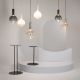 Pendule, Lustre suspendate - Lustra/Pendul LED design decorativ Nebula 20cm negru