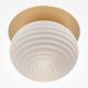 Plafoniere - Plafoniera design modern decorativ Reels 1L auriu/alb